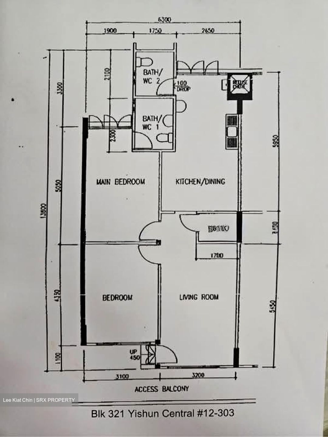 Blk 321 Yishun Rivergreen (Yishun), HDB 3 Rooms #591614341